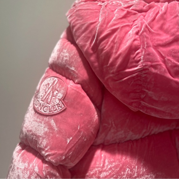 🎁 PERFECT HOLIDAY GIFTS🎁 MONCLER KIDS
Caille Girls Velvet Puffer Coat 👧🏻💗 - Picture 5 of 9